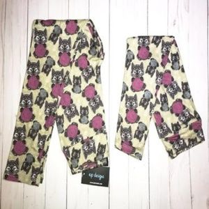 Kids Playful Kitty Leggings - Super Soft Durable